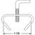 Prime-Line Silver Steel Bed Frame Clamp 1/4 inch Ga.