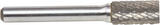 Forney 3/8 in. Dia. x 2.5 in. L Cylinder Burr Tungsten Carbide 1 pc.