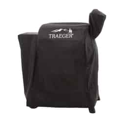 Traeger Series 22 Black Grill Cover 22 in. W x 35 in. D x 39 in. H For 22 Series, Lil Tex, Reneg