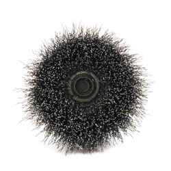 Forney 2 in. Dia. x 1/4 in. Fine Crimped Wire Cup Brush Steel 1 pc.