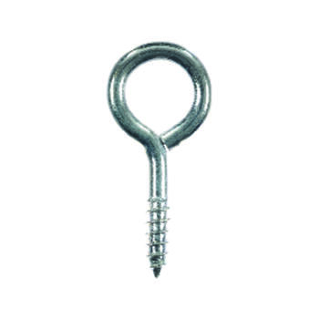 Ace 5/32 in. Dia. x 1-7/16 in. L Zinc-Plated Steel Screw Eye 45 lb. 8 pk