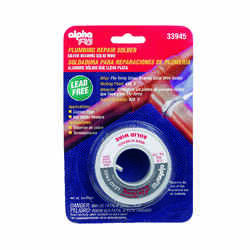 Alpha Fry 3 oz. Lead-Free 0.125 in. Dia. Silver Bearing Alloy Plumbing Solder Flo-Temp Silver Bea