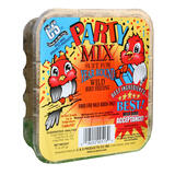 C&S Products Party Mix Assorted Species Wild Bird Food Beef Suet 11 oz.