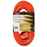 Woods 12/3 SJTW 300 volts Power Cord 50 ft. L