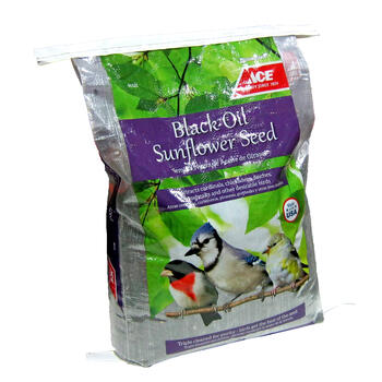 Ace Assorted Species Wild Bird Food Black Oil Sunflower Seed 40 lb.