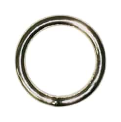 Baron Large Nickel Plated Silver 1-1/4 in. L 1 pk Ring Steel