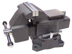 Craftsman 4.5 in. Steel Swivel Base Black Bench Vise