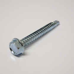 Ace 8-18 Sizes x 1-1/2 in. L Hex Hex Washer Head Zinc-Plated Steel 1 lb. Self- Drilling Screws