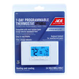 Ace Heating and Cooling Touch Screen Programmable Thermostat