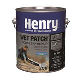 Henry Smooth Black Wet patch Plastic Roof Cement 0.9 gal