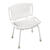 Delta White Tub and Shower Chair Plastic 28-3/4 in. H x 11 in. L