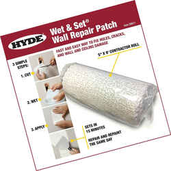 Hyde 9 ft. L X 5 in. W Composite White Wet & Set Wall and Ceiling Repair Patch