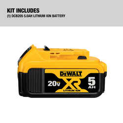 DeWalt 20V MAX 20 V 5 Ah Lithium-Ion Battery 1 pc