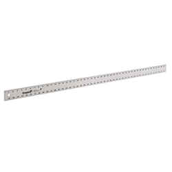 Empire 48 in. L x 2 in. W Aluminum Heavy-Duty Straight-Edge Ruler SAE