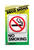 Hy-Ko English 7 in. H x 5 in. W Sign Plastic No Smoking