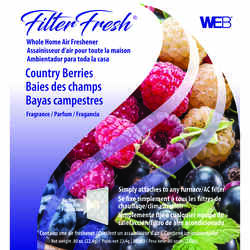 Web FilterFresh Country Berry Scent Air Freshener 0.8 oz Gel