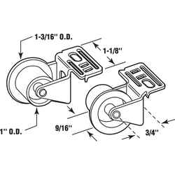 Prime-Line Steel Drawer Guide Roller Assembly 1 pk