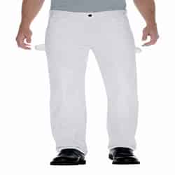 Dickies Men's Double Knee Pants 30x30 White