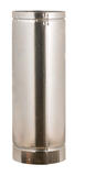 Selkirk 6 in. Dia. x 18 in. L Aluminum Round Gas Vent Pipe