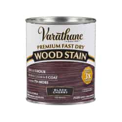 Varathane Semi-Transparent Black Cherry Oil-Based Urethane Modified Alkyd Wood Stain 1 qt