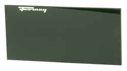Forney 2 in. H x 4.3 in. W Hardened Glass 9 Shade Number 0.03 lb. Black 1 pc. Welding Helmet Lens