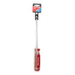 Crescent 8 in. Slotted 5/16 in. Screwdriver Metal Red 1 pc.