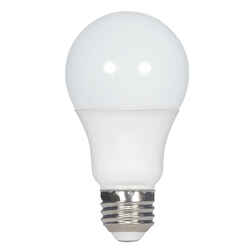 Satco Type-A A19 E26 (Medium) LED Bulb Natural Light 75 Watt Equivalence 4 pk