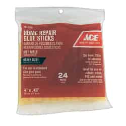 Ace 4 L x 0.5 Dia. Glue Sticks Clear 24 pk