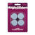 Magic Sliders Plastic Floor Slide Round 1-1/2 in. W x 1 1/2 in. L 4 pk Self Adhesive Gray