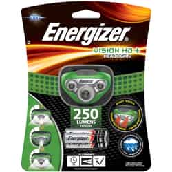 Energizer 250 lumens Green LED Headlight AAA