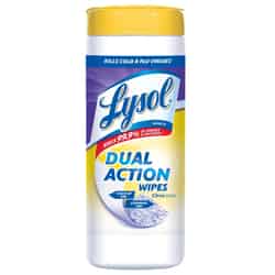 Lysol Dual Action Citrus Scent Anitbacterial Disinfectant 35 ct 1 pk
