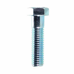 HILLMAN 5/8 in. Dia. x 2-1/2 in. L Heat Treated Zinc Steel Hex Head Cap Screw 25 box