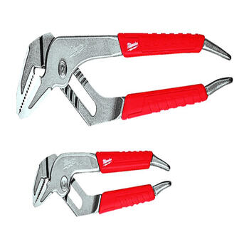 Milwaukee Ream & Punch 2 pc Forged Alloy Steel Straight Jaw Pliers Set