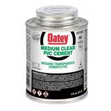 Oatey Clear For PVC 8 oz. Cement