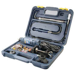 Gyros Tools Power Pro 1/8 in. Cordless Rotary Tool 1.2 amps Kit 89 pc. 35000 rpm