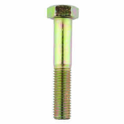 HILLMAN 3/4 in. Dia. x 4 in. L Heat Treated Yellow Dichromate Hex Head Cap Screw 20 box
