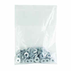 HILLMAN Zinc-Plated Steel #6 SAE Flat Washer 100 pk