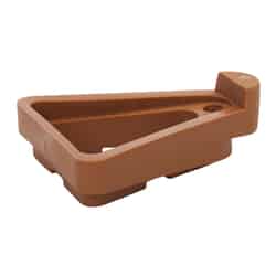 Pot Toes The Decksaver 1 in. H x 2 in. W Terracotta Planter Feet Plastic