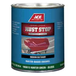 Ace Rust Stop Interior/Exterior Gloss Hunter Green Indoor and Outdoor Rust Prevention Paint 1
