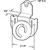 Prime-Line 7/8 in. D X 2-1/4 in. L Mill Plastic/Steel Roller Assembly 2 pk