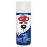 Krylon Special Purpose Flat White High Heat Spray Paint 12 oz.