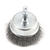 Forney 2 in. Dia. x 1/4 in. Fine Crimped Wire Cup Brush Steel 1 pc.