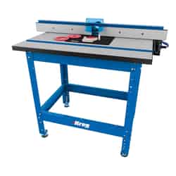 Kreg Tool 6.5 in. L x 32.50 in. W Steel Precision Router Table Blue 1 pc.