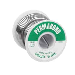 Perma Bond 16 oz. Solid Wire Solder 1/8 in. Dia. 3.3% Tin, 2.2% Antimony, 94.5% Lead