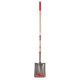 Ace  Steel blade Wood Handle 9 in. W x 57.75 in. L Square Point  Shovel 