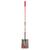 Ace  Steel blade Wood Handle 9 in. W x 57.75 in. L Square Point  Shovel 