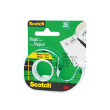 Scotch 1/2 in. W x 1/2 in. W x 12.5 yd. L x 12.5 yd. L Tape Clear