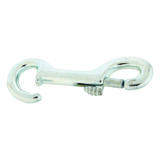 Campbell Chain 3/8 in. Dia. x 3-1/2 in. L Zinc-Plated Iron Open Eye Bolt Snap 60 lb.