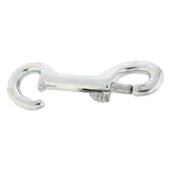 Campbell Chain 3/8 in. Dia. x 3-1/2 in. L Zinc-Plated Iron Open Eye Bolt Snap 60 lb.