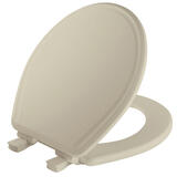 Mayfair Slow Close Round Bone Molded Wood Toilet Seat